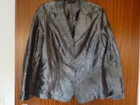 wie neu wunderschöner Blazer Gr. 42 silber grau mit Pailetten Niedersachsen - Laatzen Vorschau