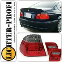 Led Rückleuchten rot schwarz BMW 3er E46 Limo BJ 01-05 Hessen - Calden Vorschau