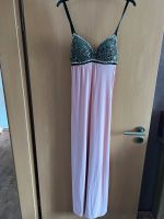 Abendkleid Maxikleid Kleid Pailletten gr. 38 pink Brandenburg - Ahrensfelde Vorschau