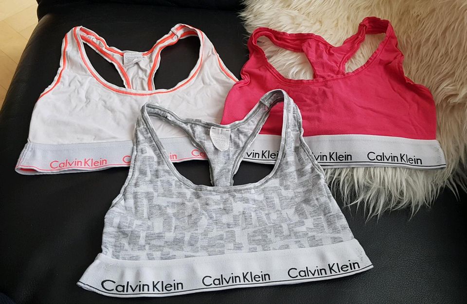 Calvin Klein 3 Bustiers Gr. S in Recklinghausen