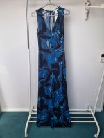 Jumpsuit weites Bein schwarz floral Blumen Blätter 70er seventies Baden-Württemberg - Nürtingen Vorschau