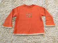 neuwertige Sanetta Pullover, orange mit Flausch-Saum, Größe 128 Bonn - Beuel Vorschau