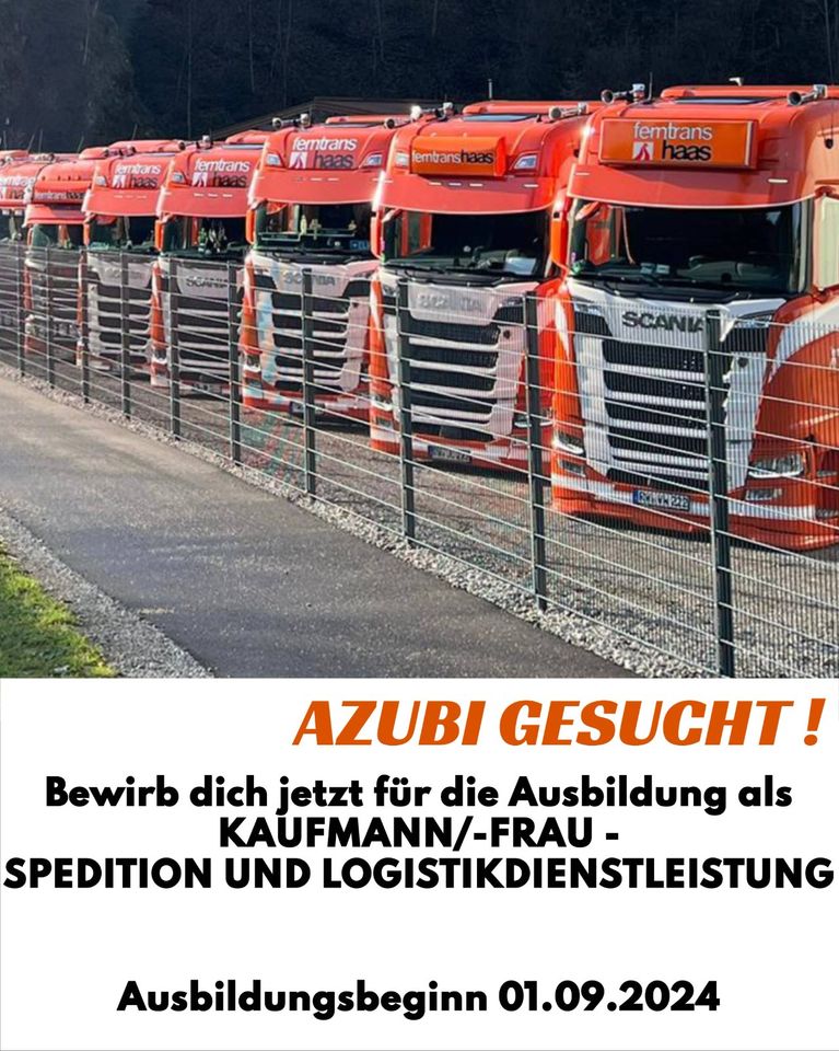 Ausbildung als Kaufmann-frau Spedition-und Logistikdienstleistung in Schenkenzell