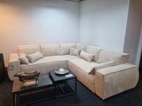 XXL Wohnlandschaft beige cord Schlaf-und Bettkasten Sofa Couch Niedersachsen - Georgsmarienhütte Vorschau