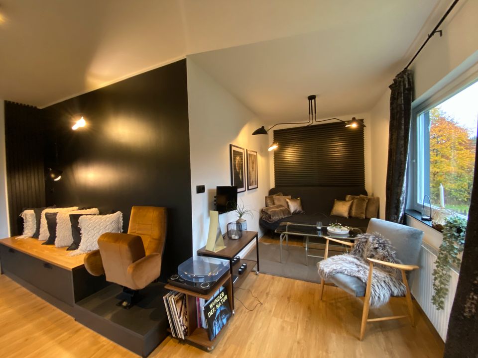 Black + Beauty Design Hütte in Willingen Ferienhaus mit Sauna in Willingen (Upland)