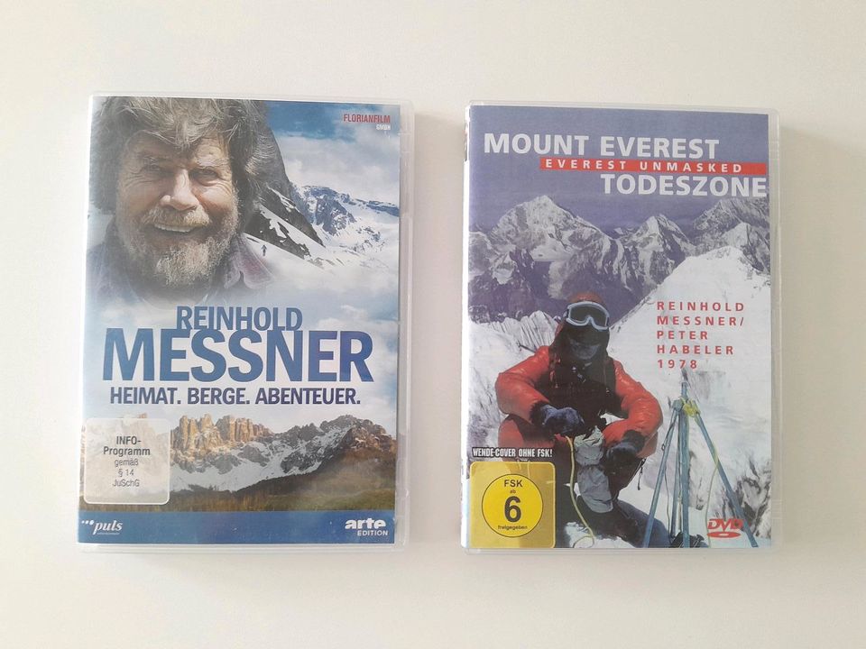 14 Reinhold Messner Bücher 4 DVD  1CD Berge Himalaya Konvolut in Nürnberg (Mittelfr)