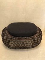 Rattan/Metall Sitzhocker geflochten Design Luxus Braun NP499EUR Düsseldorf - Unterbach Vorschau