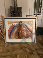 Werner Steinbrecher Aquarell Gemälde Original gerahmt Bild Niedersachsen - Ebstorf Vorschau