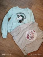 Einhorn Pullover Set 140/146/152 Emoji h&m türkis grau Thüringen - Nobitz Vorschau