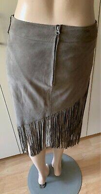 True Religion toller Lederrock mit Fransen Western Look S in Meine
