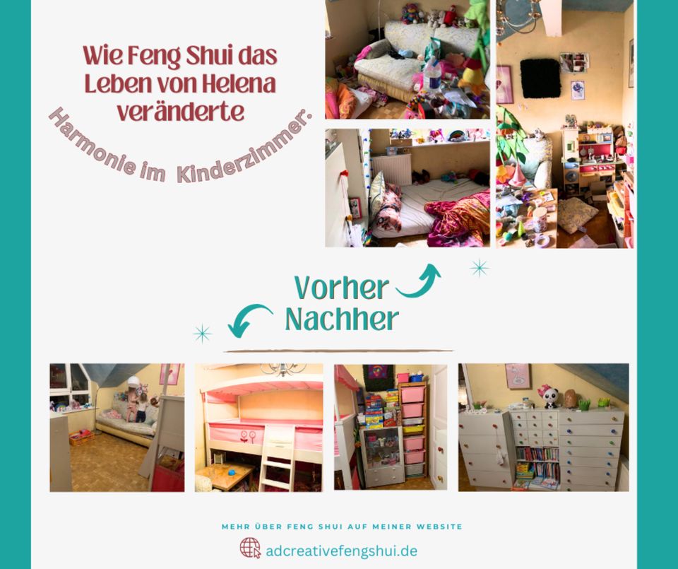 Feng Shui Analyse für das Kinderzimmer in Lutherstadt Wittenberg