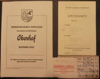 Urlaub frühe DDR Konvolut Dokumente FDGB 1952 ua. Sachsen - Hainewalde Vorschau