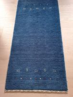 Teppich - Läufer 70 x 140 cm - handgearbeitet in blau Bayern - Kronach Vorschau