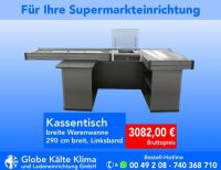 Kassentisch 2,9 m Linksband, Laufband, breite Wanne, Supermarkteinrichtung, Ladeneinrichtung, Kiosk Nordrhein-Westfalen - Mülheim (Ruhr) Vorschau