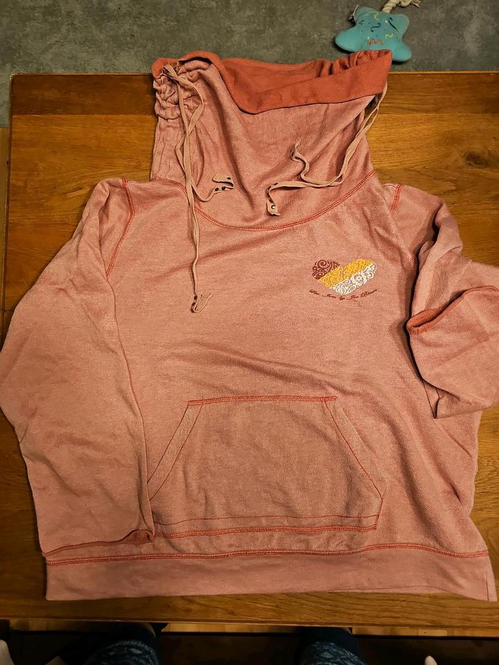 44 46 Joe Browns Oversize Pullover rosa Sweatshirt Herz Kragen in Sehnde