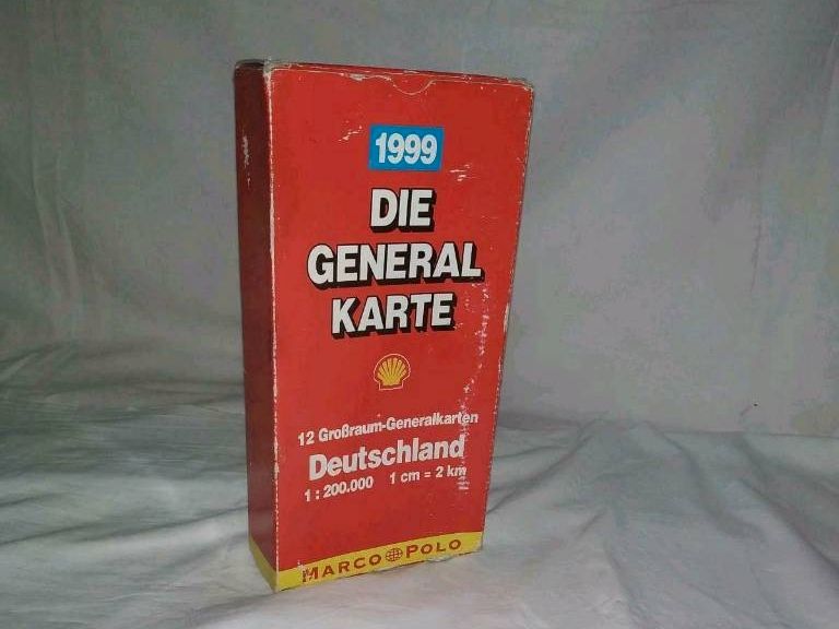Die Generalkarte Deutschlandkarten Set 1999 Kartenbox in Berlin