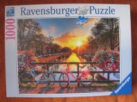 1000 Teile Puzzle von Ravensburger  - Titel: Fahrräder in Amsterd Baden-Württemberg - Oberndorf am Neckar Vorschau