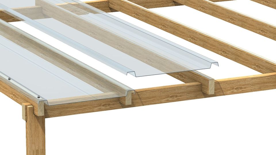 ✅ AKTION Terrassendach Dachplatten EZ-Glaze ABSOLUT HAGELSICHER in Wiedenzhausen