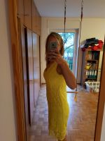 Kleid kurzarm spitze h&m 38 M gelb Sommer festlich Arbeit v Aussc München - Pasing-Obermenzing Vorschau