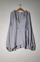 H&M Musselin Bluse S 36 blau grau Tunika Top Hamburg - Altona Vorschau