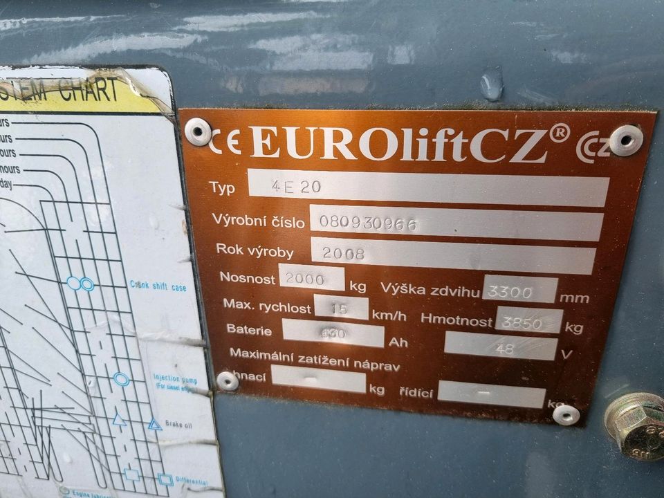 Stapler 2 T Euroliftcz in Philippsburg