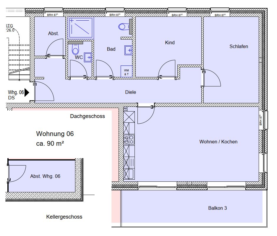 Moderne Neubauwohnung in Osnabrück Eversburg- Wohnung Nr. 6, Erstbezug! in Osnabrück