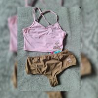 Neu, Mädchen Bikini rosa khaki, Panty, Gr 152 Dortmund - Wellinghofen Vorschau