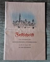 Festschrift des Süddeutschen Zitherbundes Ulm/Söflingen 1953 Baden-Württemberg - Spraitbach Vorschau