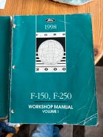 Workshop Manual Volume I und II,Ford F150,F250 1998 Baden-Württemberg - Wilhelmsdorf Vorschau