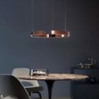 LED Pendelleuchte 60cm in Roségold München - Ramersdorf-Perlach Vorschau