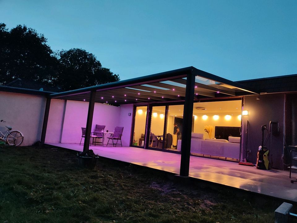 Terrassenüberdachung Kaltwintergarten Vordach Carport in Herborn