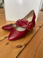 Ballerinas ballet flats Kauf dich glücklich rot echtes Leder red Hamburg-Mitte - Hamburg Hamm Vorschau