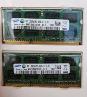 2x2GB Samsung RAM-Speicher 2GB 2Rx8 PC3-8500S-07-10-F2 Niedersachsen - Meine Vorschau