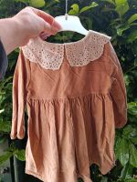 Baby Vintage Kleid mit Kragen Cord Stoff in braun gr 74/80 Nordrhein-Westfalen - Gronau (Westfalen) Vorschau