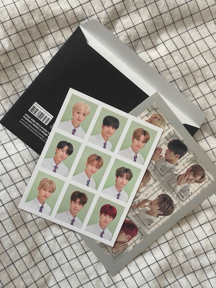 [WTS] Stray Kids Hi Stay Portrait Photos/ Stamp Sticker in Nidda