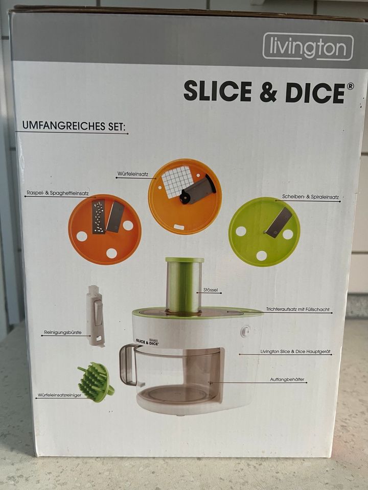 Media Shop Slice & Dice NEU Küchenmaschine in Dortmund