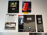 5 Autoprospekte, SAAB, BMW, RENAULT, HONDA, ISUZU Berlin - Schöneberg Vorschau
