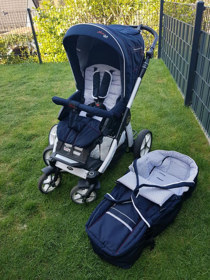 Hartan Racer GT Kinderwagen Kombitragetasche Hand-Bremse SET  Top in Hilchenbach