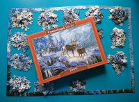 Castorland Puzzle Winter Mountain Light Wild im Schnee Brandenburg - Teltow Vorschau