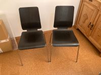2 Stühle Küchenstühle IKEA Gilbert schwarz Niedersachsen - Wallenhorst Vorschau