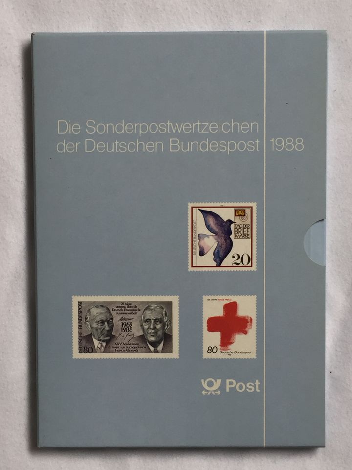 Postwertzeichen-Jahrbuch 1988 der Bundesrepublik Deutschland in Roßtal