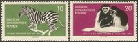 DDR 825-826 ** Zootiere Grant-Zebra Kilimandscharo-Guerezas Natur Nordrhein-Westfalen - Kamen Vorschau