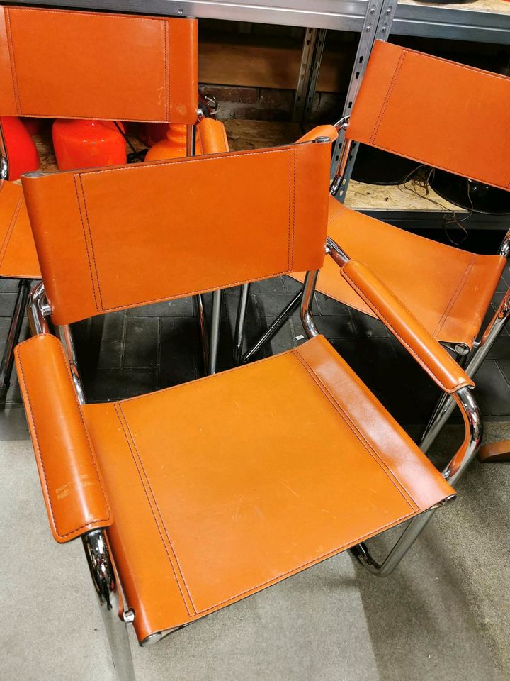 Freischwinger Stühle Design Vintage Retro Mid Space Loft Set in Ovelgönne
