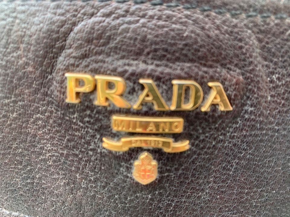 Original Prada Damen Leder Stiefel Braun Gr. 36 Top in Essen