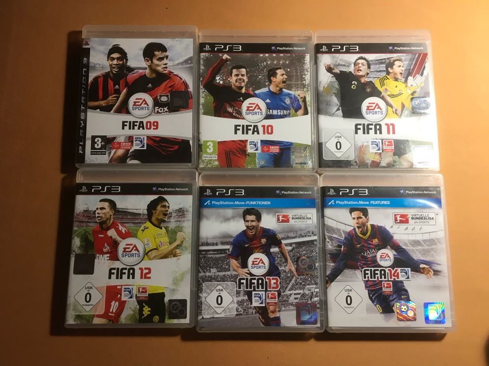 FIFA 09 - 15 und 17 für PS3 PlayStation in Konstanz