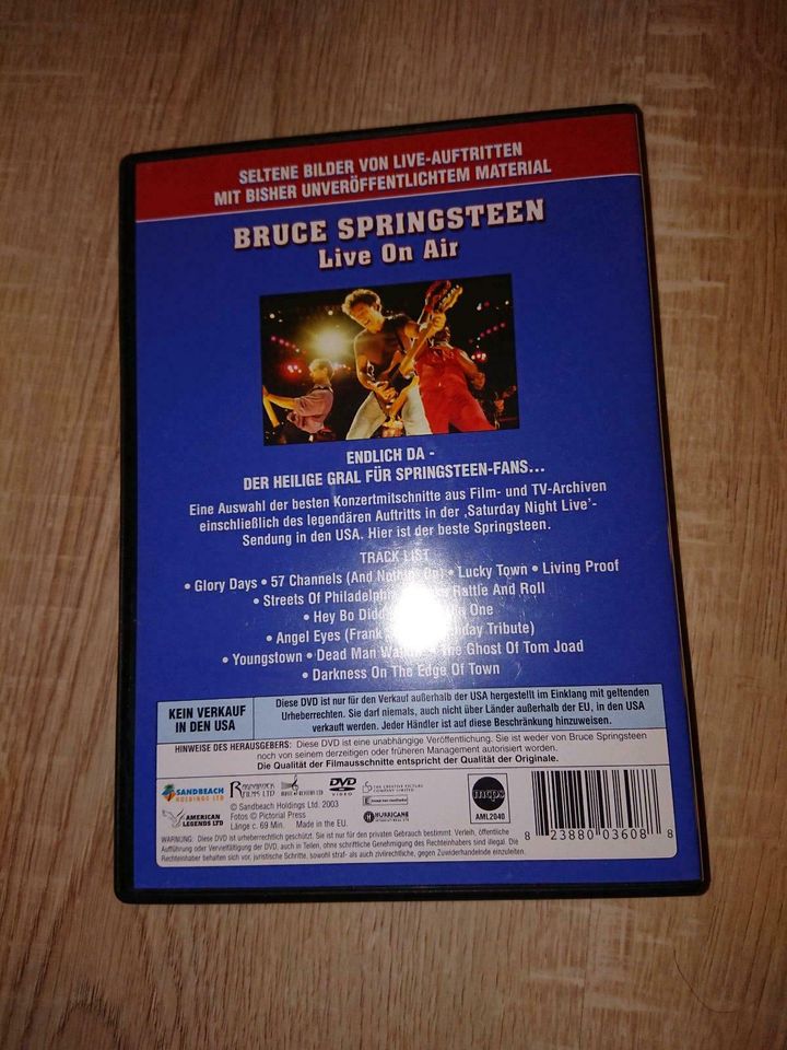 Bruce Springsteen DVD in Wilthen