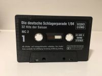 Die deutsche Schlagerparade 1/94, Kassette Musikkassette München - Ludwigsvorstadt-Isarvorstadt Vorschau