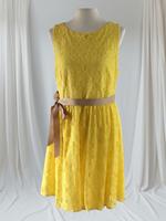 Apart Damen Spitzenkleid Gr. 44 Gelb Ärmellos Baden-Württemberg - Rastatt Vorschau