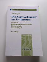 Knöringer Die Assessorklausur im Zivilprozess Baden-Württemberg - Ettlingen Vorschau