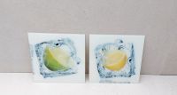 Küchen Wandbilder - Glas - Limette & Zitrone  Sachsen - Hirschstein Vorschau
